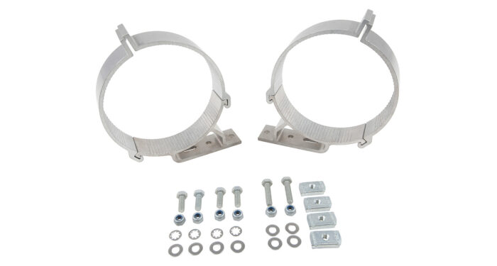 RHINO RACK - 150MM K & C BRACKET CLAMPS (2PCS)