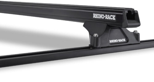 HEAVY DUTY RLTP TRACKMOUNT BLACK 2 BAR ROOF RACK