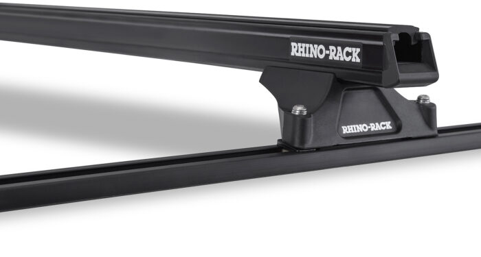 HEAVY DUTY RLTP TRACKMOUNT BLACK 2 BAR ROOF RACK