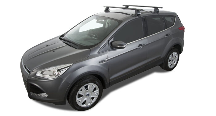 RHINO RACK VORTEX 2500 BLACK 2 BAR ROOF RACK - Image 2