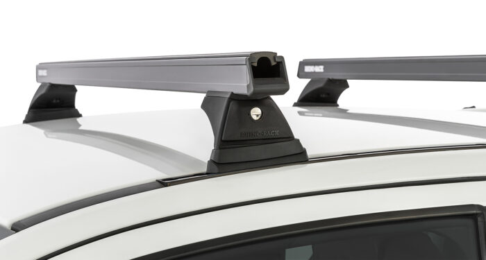 RHINO RACK HEAVY DUTY RCH BLACK 2 BAR ROOF RACK - Image 2
