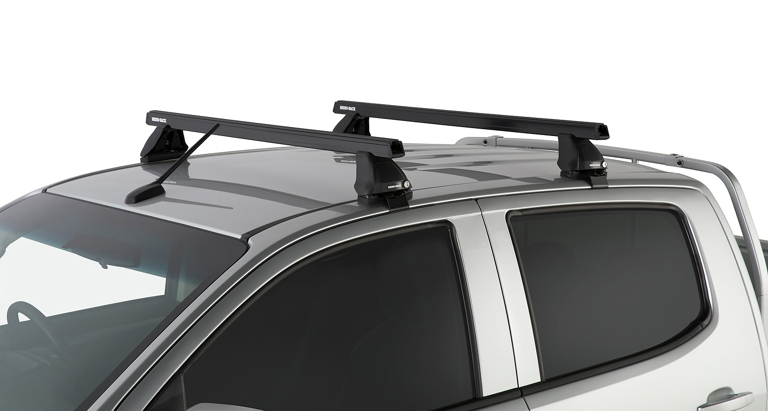 RHINO RACK HEAVY DUTY 2500 BLACK 2 BAR ROOF RACK - Image 11