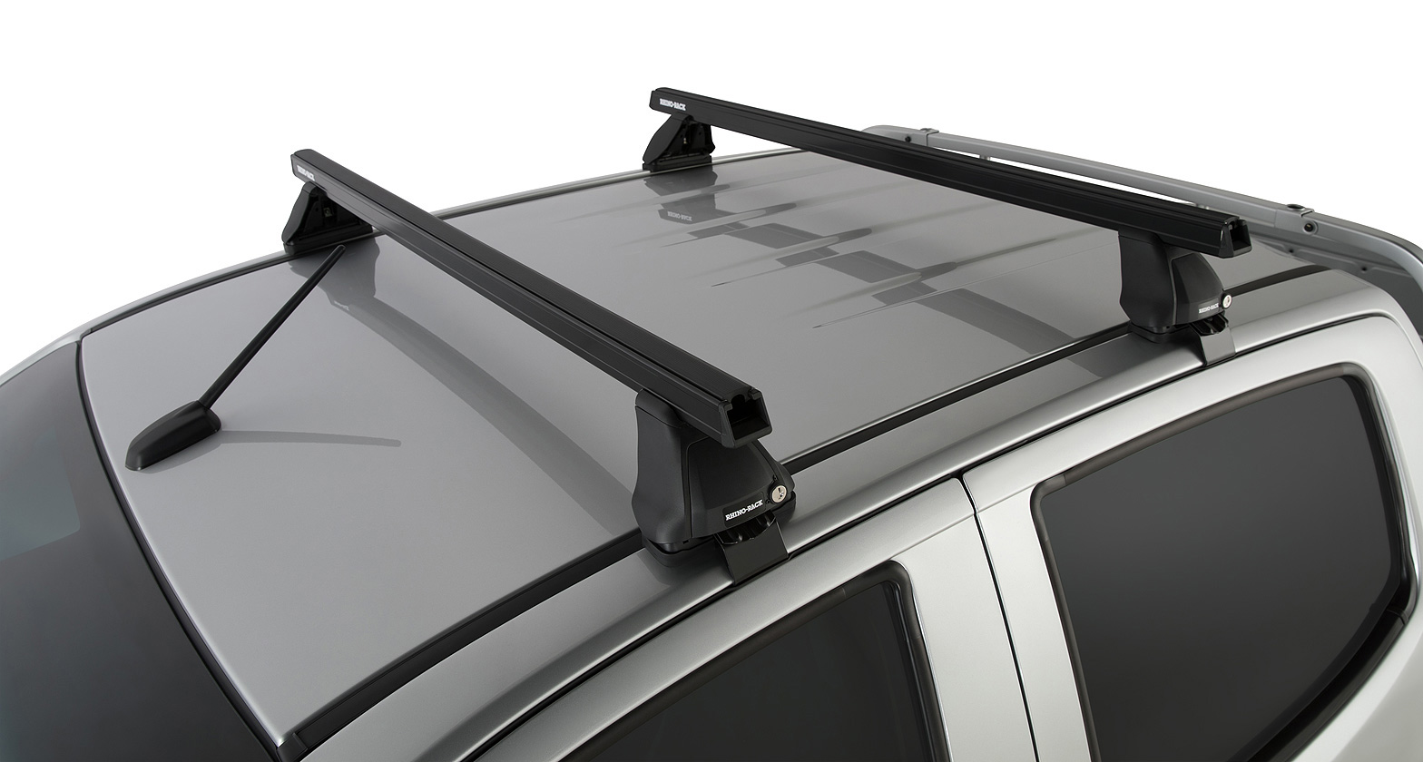 RHINO RACK HEAVY DUTY 2500 BLACK 2 BAR ROOF RACK - Image 12
