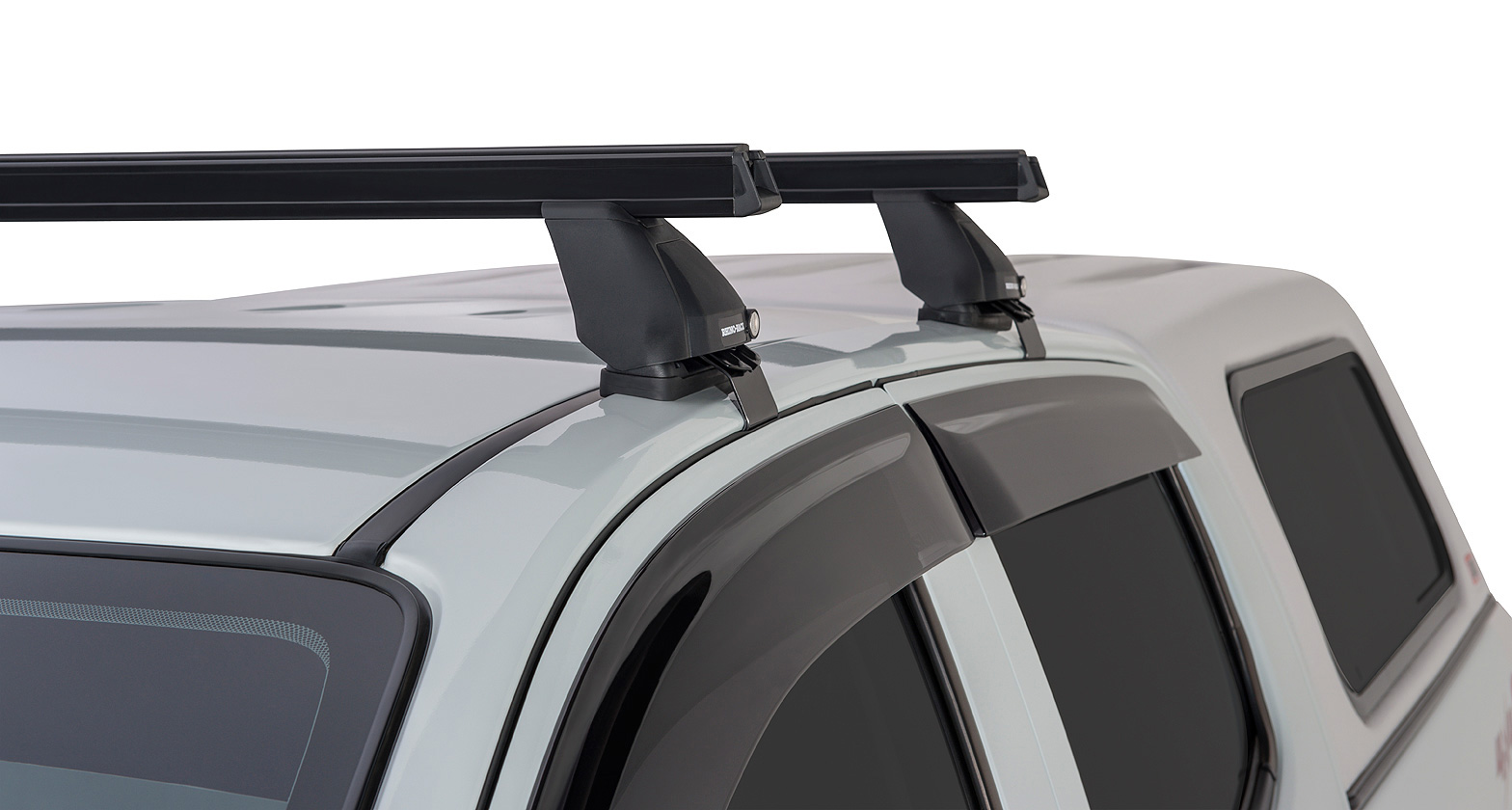 RHINO RACK HEAVY DUTY 2500 BLACK 2 BAR ROOF RACK - Image 3