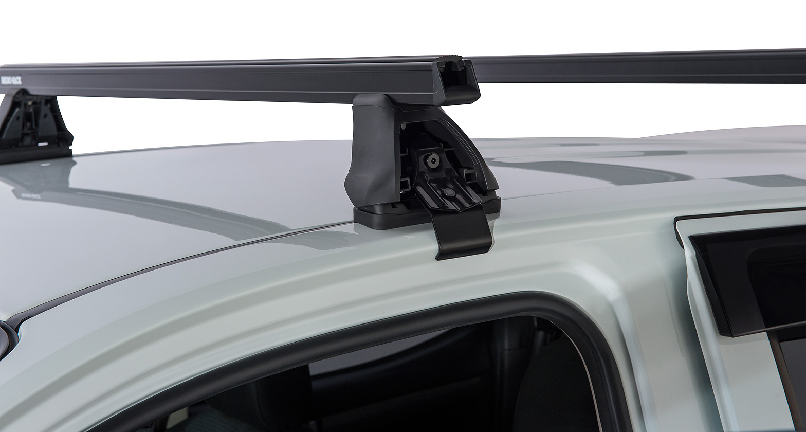 RHINO RACK HEAVY DUTY 2500 BLACK 2 BAR ROOF RACK - Image 5