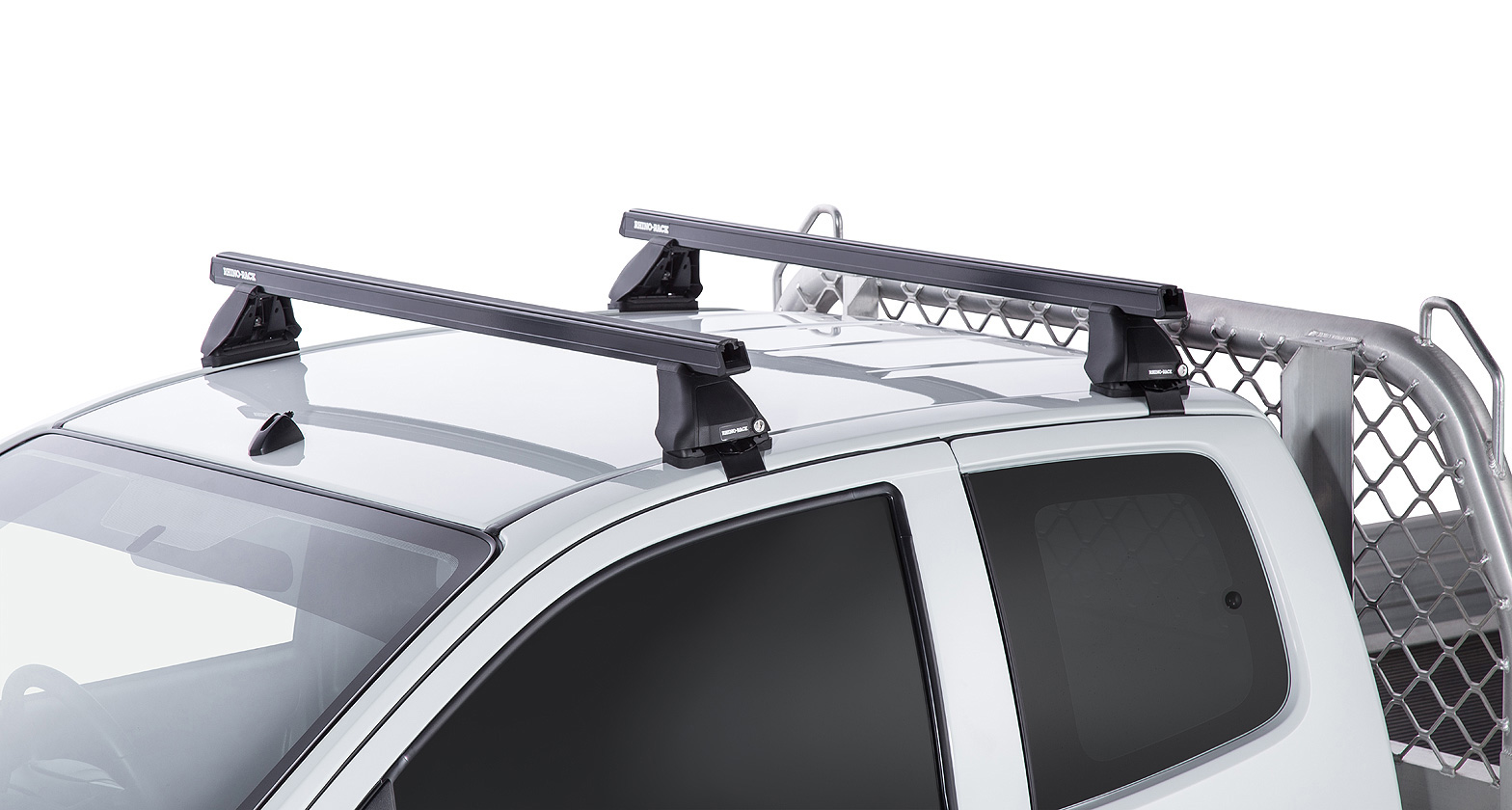 RHINO RACK HEAVY DUTY 2500 BLACK 2 BAR ROOF RACK - Image 7