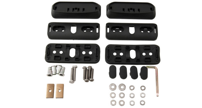RHINO RACK - BASE KIT GENERIC (2PCS) M6 EUROSERT