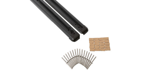 RHINO RACK - GEN8 HILUX DUAL CAB TRACK SET (PR).