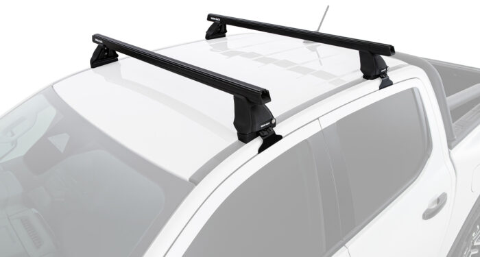 RHINO RACK HEAVY DUTY 2500 BLACK 2 BAR ROOF RACK - Image 7