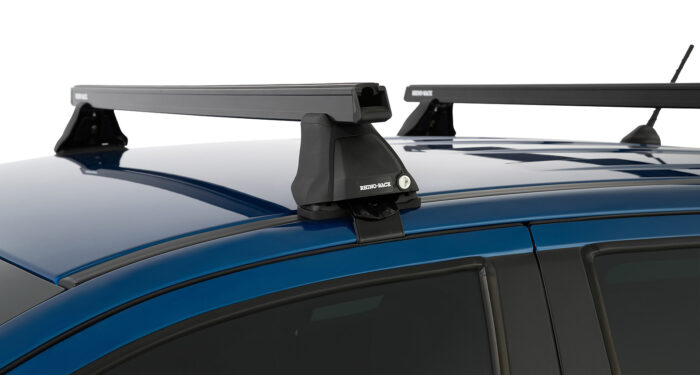 RHINO RACK HEAVY DUTY 2500 BLACK 2 BAR ROOF RACK - Image 2
