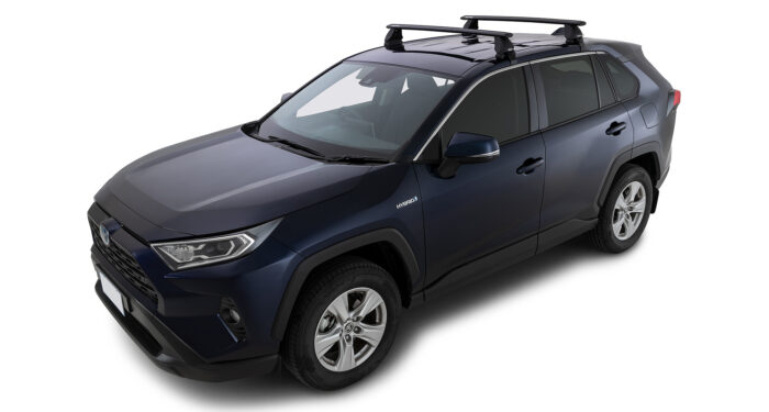 RHINO RACK VORTEX 2500 BLACK 2 BAR ROOF RACK