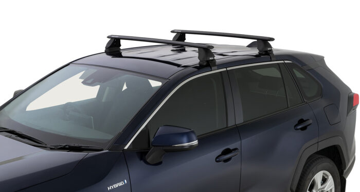 RHINO RACK VORTEX 2500 BLACK 2 BAR ROOF RACK - Image 2