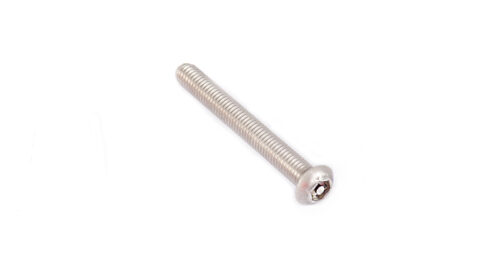 RHINO M6 X 50MM BUTTON HEAD SECURITY SCREW (STAINLESS) 6PK