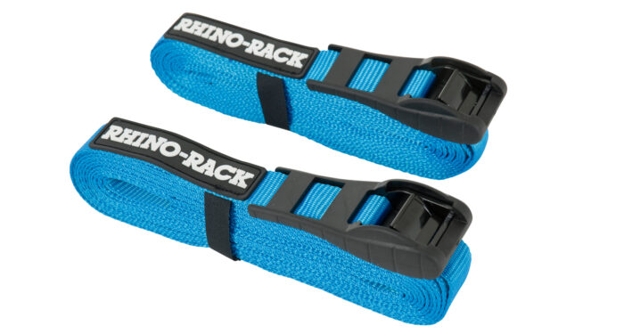 RHINO RACK - RAPID TIEDOWN (PR) 4.5M W/BUCKLE PROTECTOR
