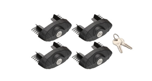 RHINO RACK - VORTEX LOCKING END CAPS (4 SET)