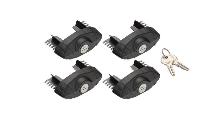 RHINO RACK - VORTEX LOCKING END CAPS (4 SET)