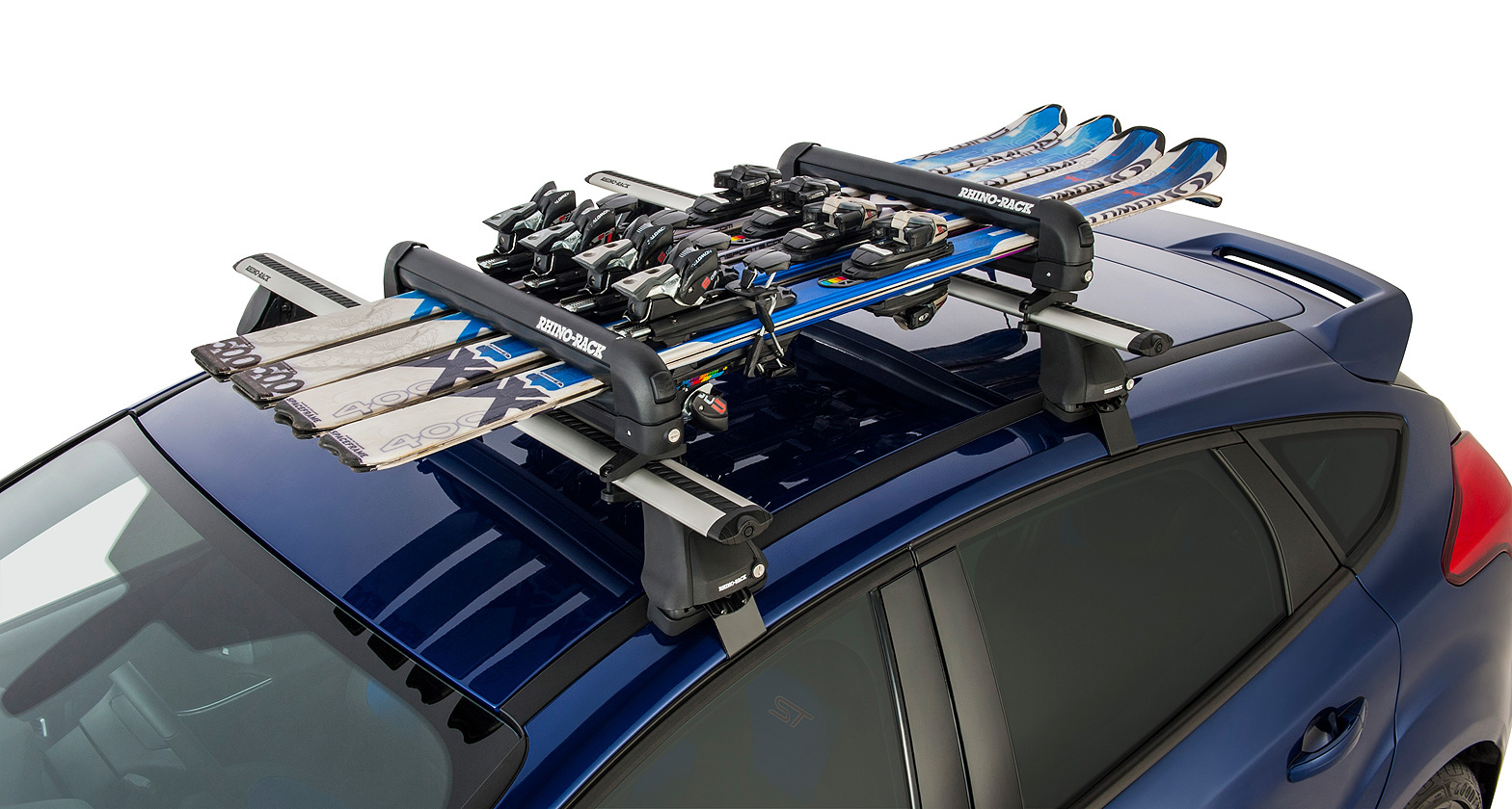 RHINO RACK SKI & SNOWBOARD CARRIER - 4 SKIS OR 2 SNOWBOARDS - Image 6