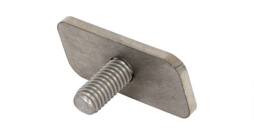RHINO RACK M8 X 16.5 RECT (20.6X45) ST/STEEL T BOLT (BP 4)
