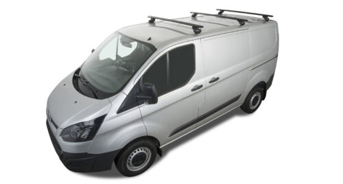 RHINO RACK VORTEX RLTP BLACK 3 BAR ROOF RACK