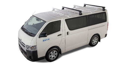 HEAVY DUTY RL150 BLACK 2 BAR ROOF RACK