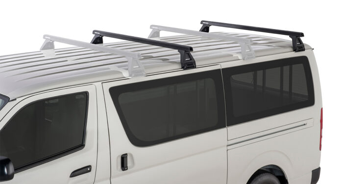 HEAVY DUTY RL150 BLACK 2 BAR ROOF RACK - Image 2