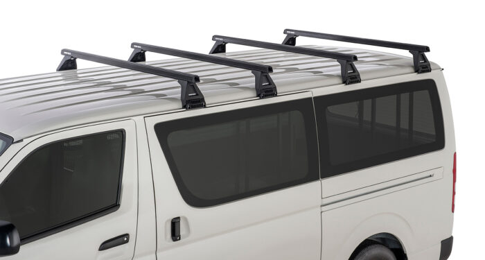 HEAVY DUTY RL150 BLACK 4 BAR ROOF RACK - Image 3