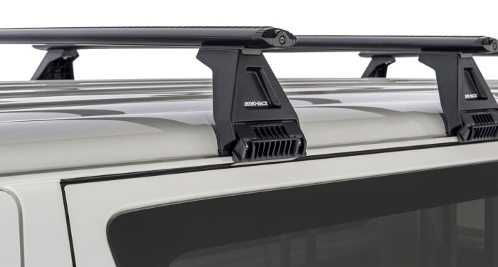 RHINO RACK VORTEX RL150 BLACK 4 BAR ROOF RACK - Image 4