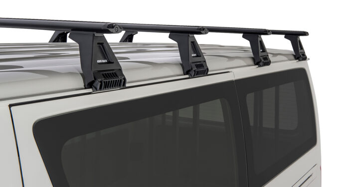RHINO RACK VORTEX RL150 BLACK 4 BAR ROOF RACK - Image 5