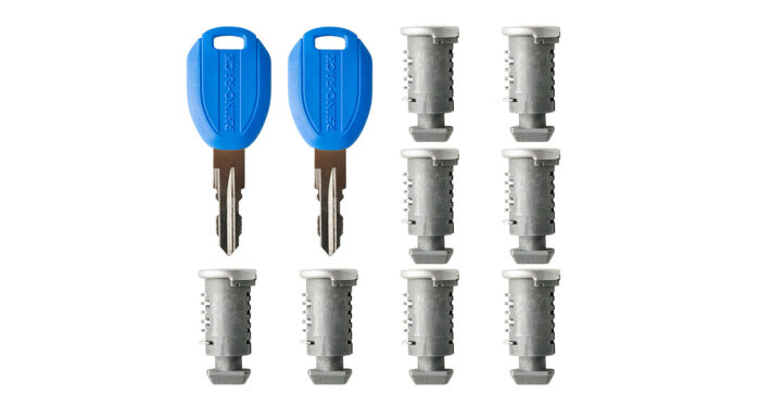 RHINO RACK - MASTERKEY LOCK SET #083 X 8