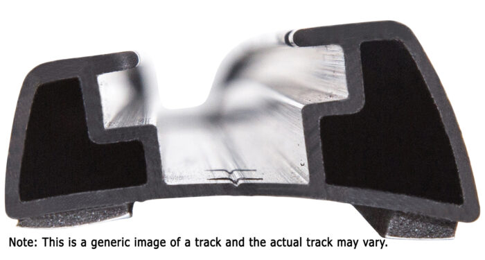 RHINO RACK - 1.1M FULLY EQUIP D/CAB CANOPY TRACK (PR) - Image 2