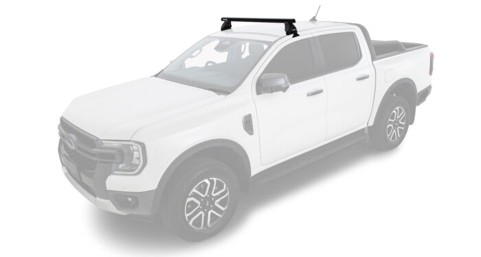 RHINO RACK HD 2500 BLACK 1 BAR FRONT ROOF RACK - Image 3