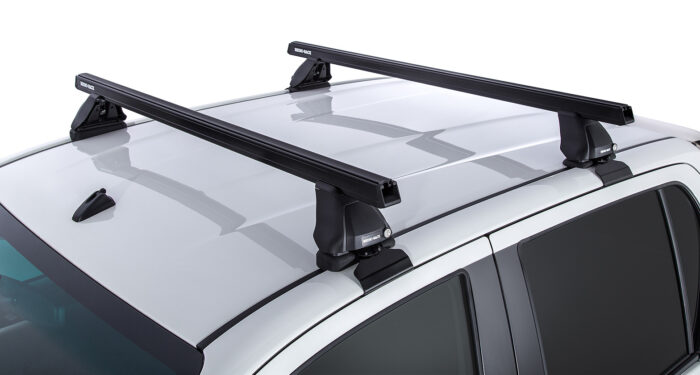 RHINO RACK HEAVY DUTY 2500 BLACK 2 BAR ROOF RACK - Image 3