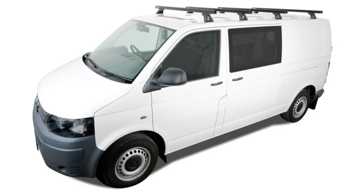 HEAVY DUTY RLTF BLACK 4 BAR ROOF RACK - Image 3
