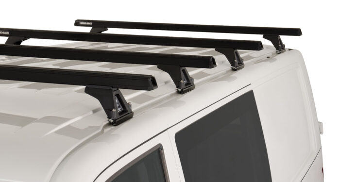 HEAVY DUTY RLTF BLACK 4 BAR ROOF RACK - Image 4