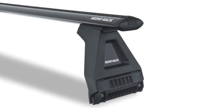 RHINO RACK VORTEX RL150 BLACK 4 BAR ROOF RACK