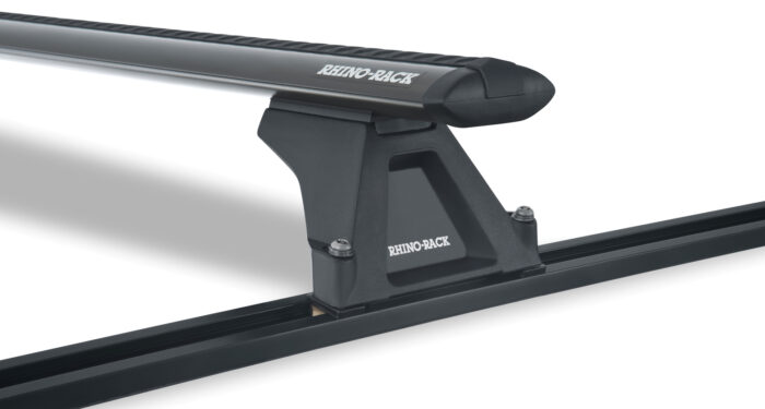 RHINO RACK VORTEX RLTF TRACKMOUNT BLACK 3 BAR ROOF RACK