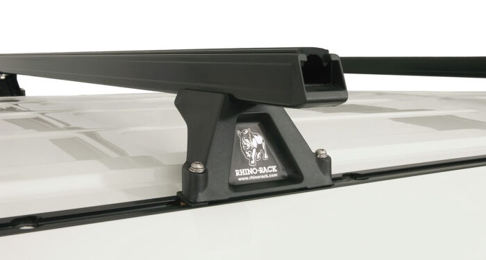 HEAVY DUTY RLTF TRACKMOUNT BLACK 2 BAR ROOF RACK - Image 3