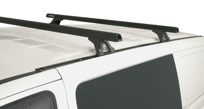 HEAVY DUTY RLTF TRACKMOUNT BLACK 2 BAR ROOF RACK - Image 5