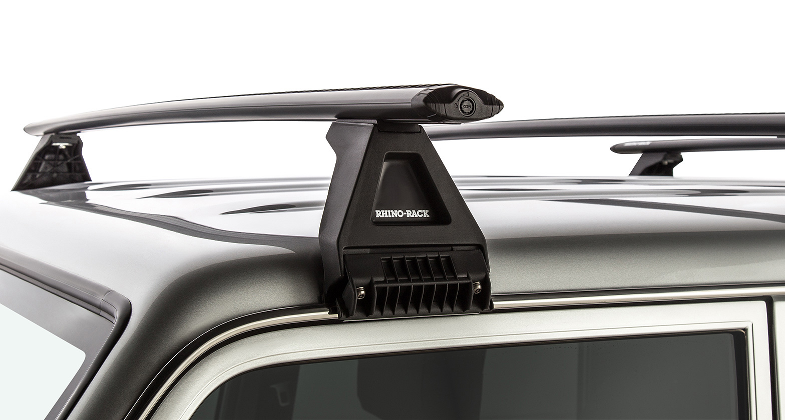 RHINO RACK VORTEX RL150 BLACK 4 BAR ROOF RACK - Image 5