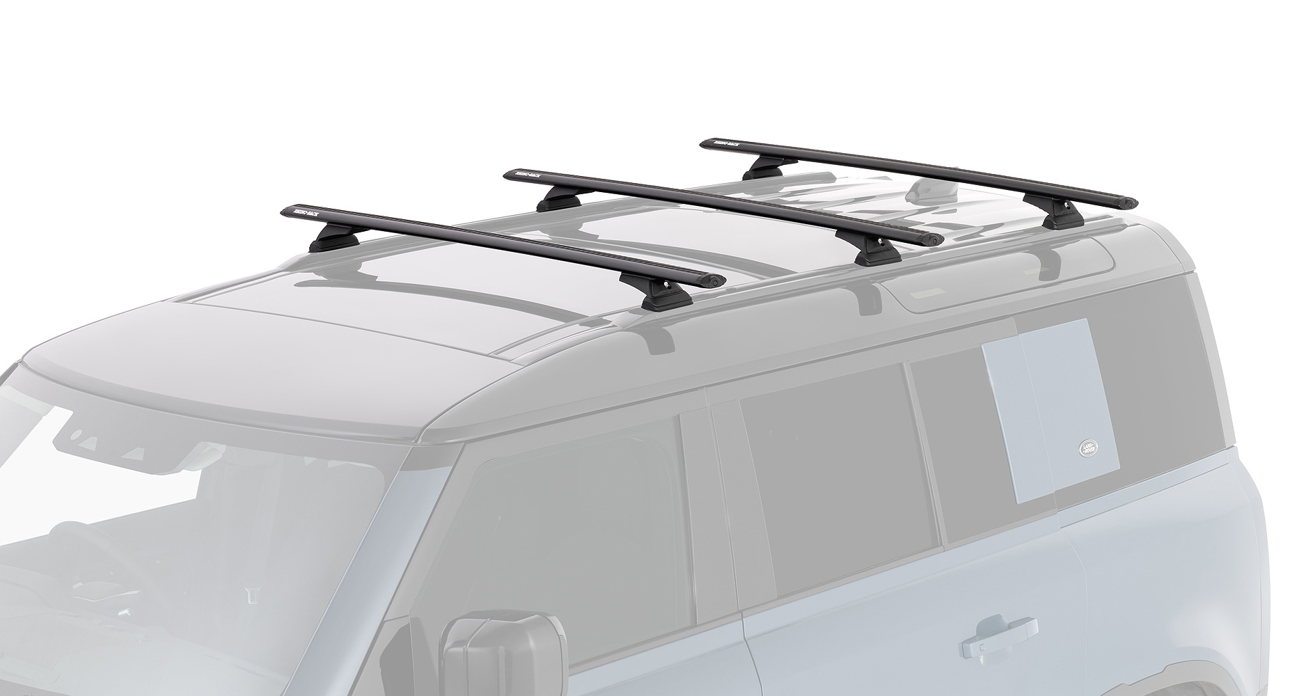 RHINO RACK VORTEX RCL BLACK 3 BAR ROOF RACK - Image 4