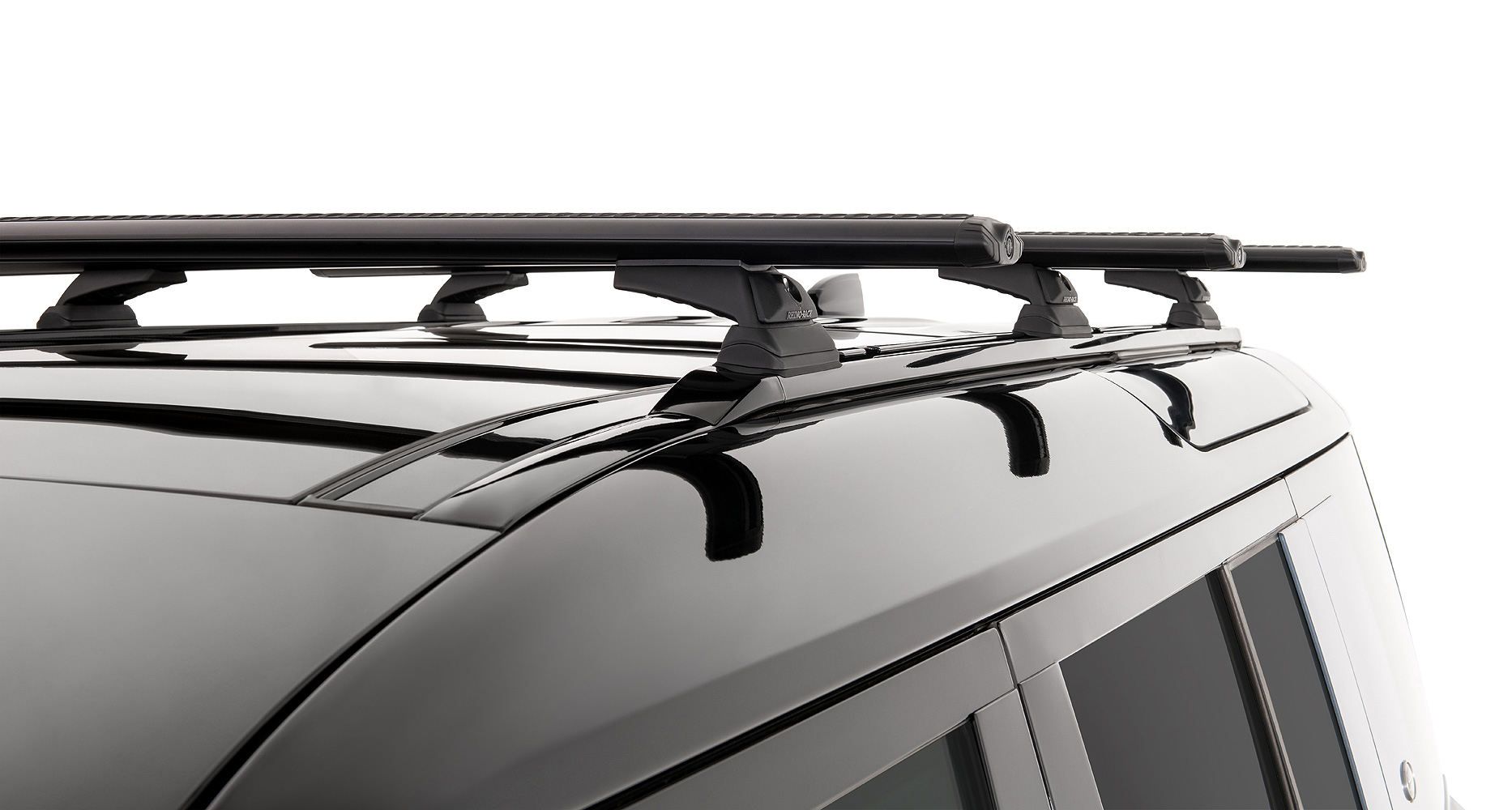 RHINO RACK VORTEX RCL BLACK 3 BAR ROOF RACK - Image 5