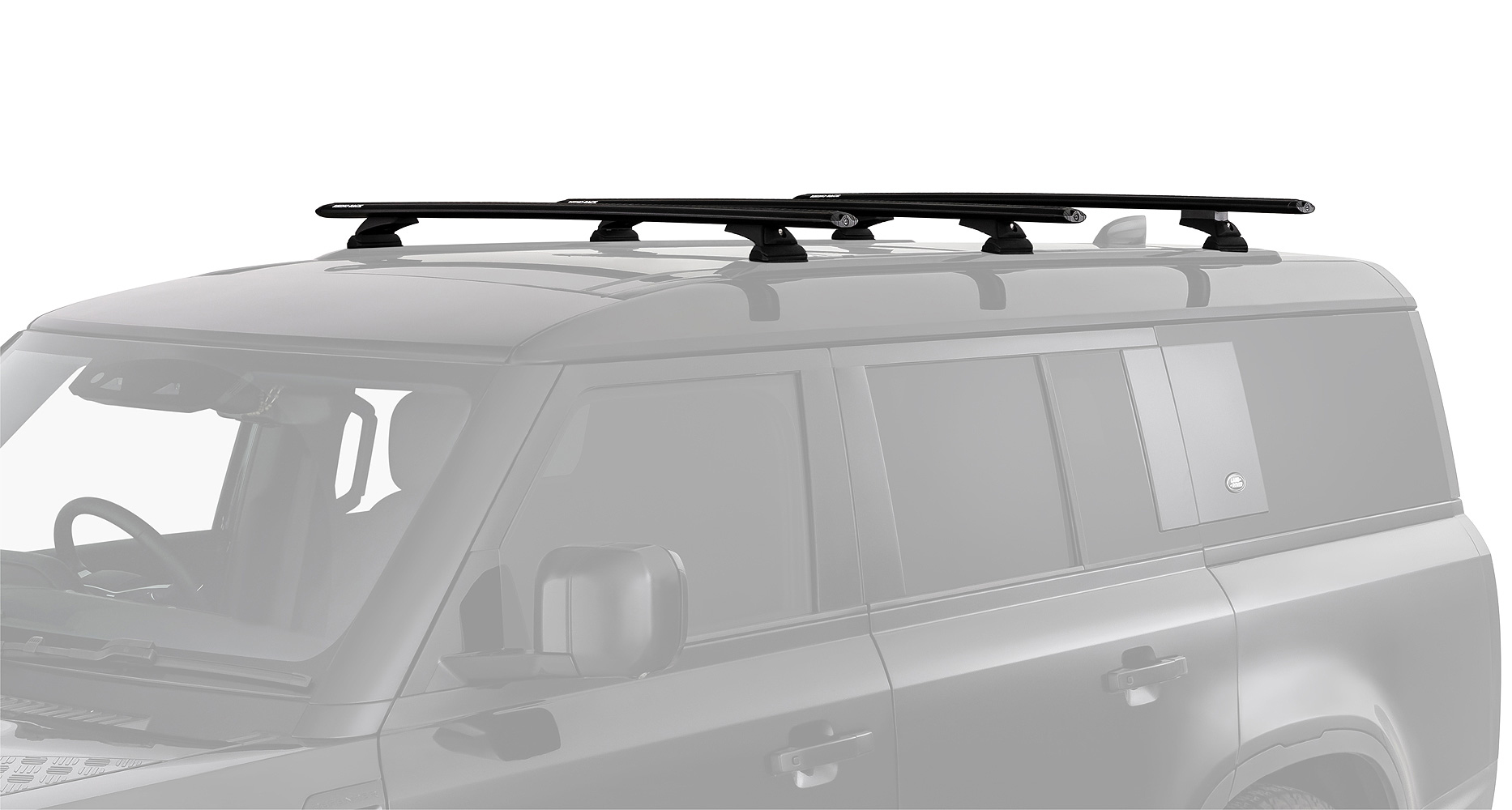 RHINO RACK VORTEX RCL BLACK 3 BAR ROOF RACK - Image 4