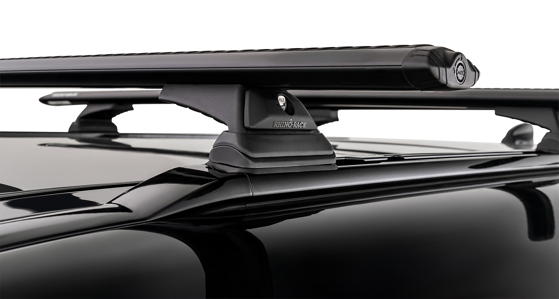 RHINO RACK VORTEX RCL BLACK 3 BAR ROOF RACK - Image 6