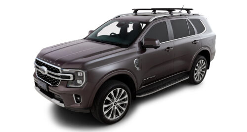 RHINO RACK VORTEX RX200-4 BLACK 2 BAR ROOF RACK