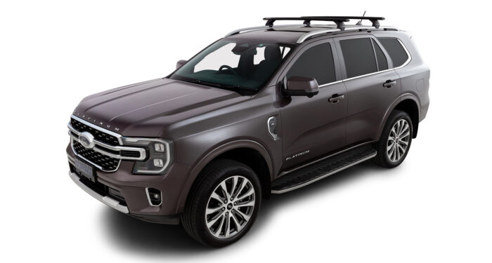 RHINO RACK VORTEX RX200-4 BLACK 2 BAR ROOF RACK