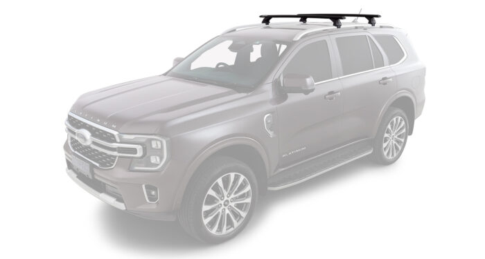 RHINO RACK VORTEX RX200-4 BLACK 2 BAR ROOF RACK - Image 2