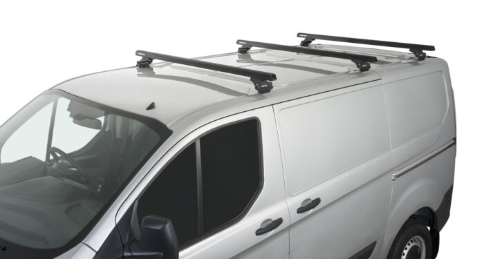 RHINO RACK HEAVY DUTY RLTP BLACK 3 BAR ROOF RACK - Image 2
