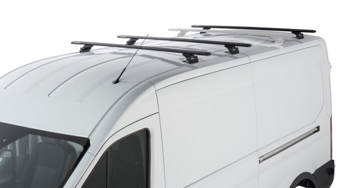 RHINO RACK VORTEX RLTP BLACK 3 BAR ROOF RACK - Image 2