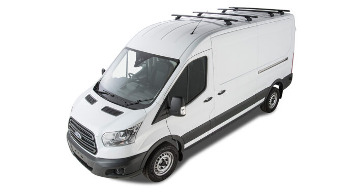 RHINO RACK VORTEX RLTP BLACK 4 BAR ROOF RACK