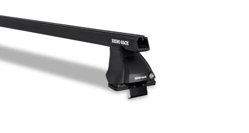 RHINO RACK HEAVY DUTY 2500 BLACK 2 BAR ROOF RACK